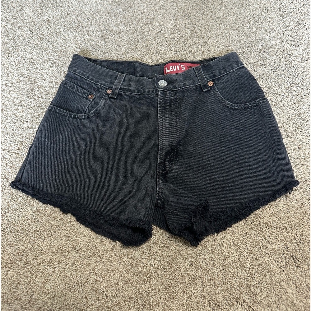 Levi’s Black Jean Shorts- Size: 2